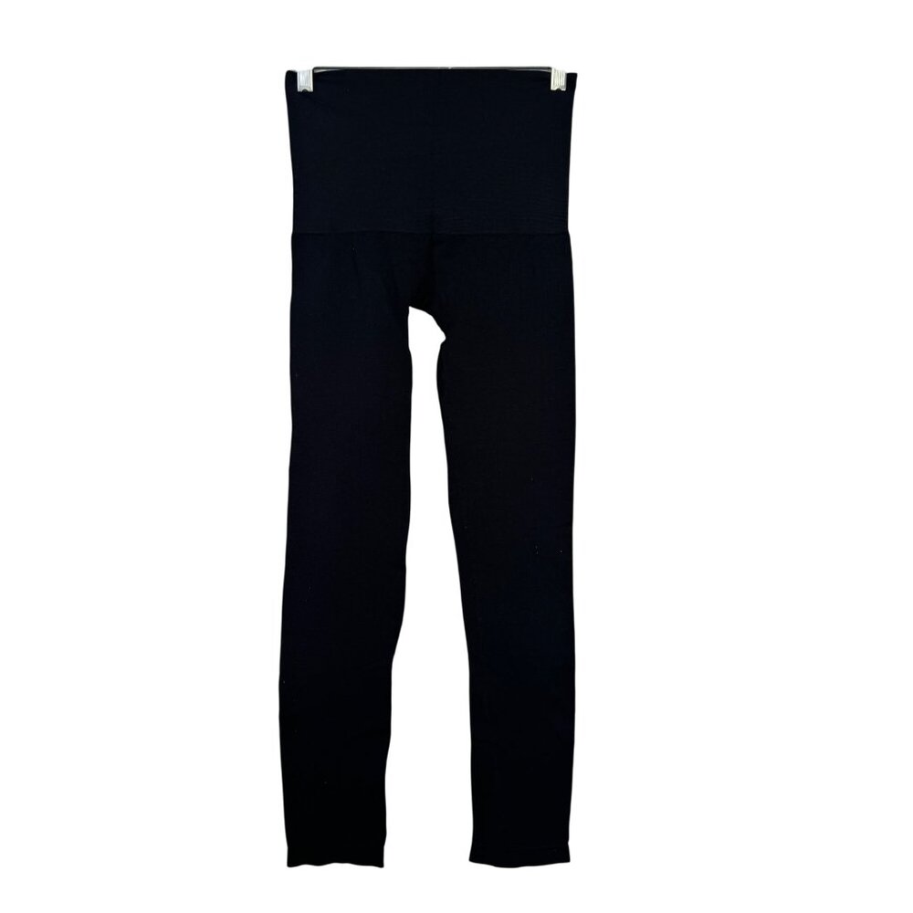 High-Waisted Black Shapewear Leggings  Size L/XL